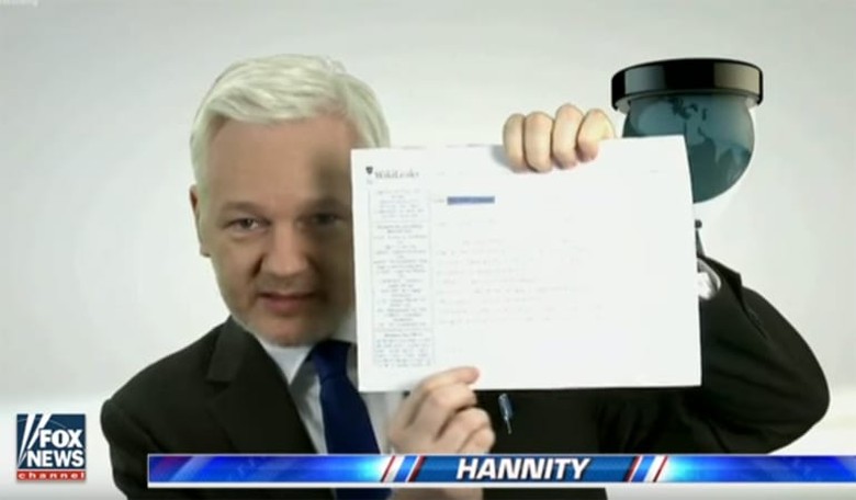 Julian Assange: 'We Have Released Thousands of Cables Where Clinton Herself Has Used a 'C' in Brackets'