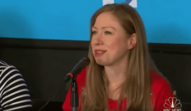 Guy Asks Question of Chelsea Clinton, Apologizes for Being a Male...