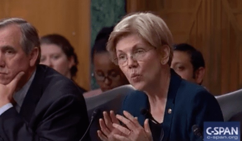 Sen. Elizabeth Warren Demands Wells Fargo CEO Resign