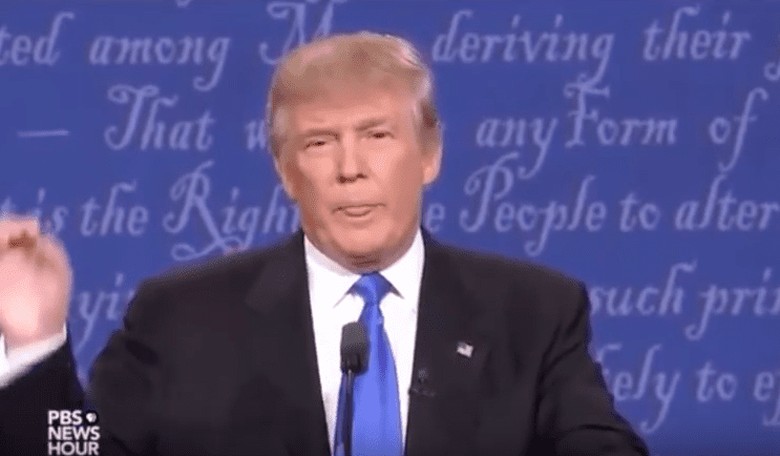 Donald Trump Had the Sniffles at the Debate