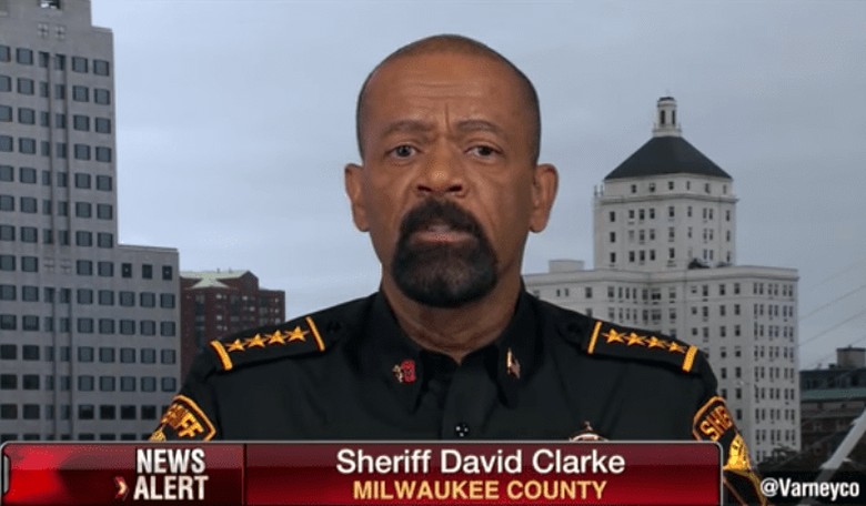 Sheriff Clarke Manhandled a Drunk Man on an Airplane