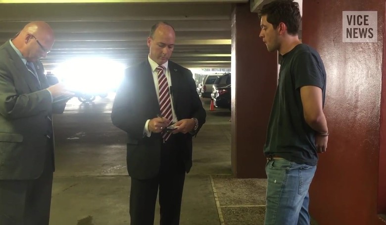 Vice News Reporter's Arrest Spun as 'Trump Fascism Falls Upon the Land'