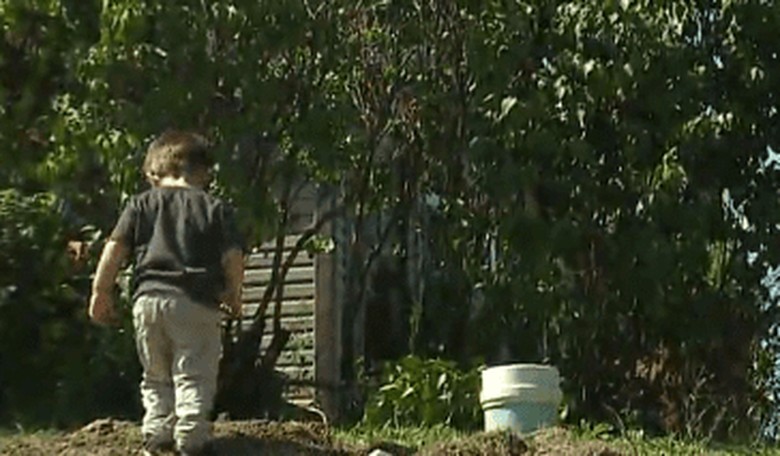 Dad Clings to 3-Year-Old Son After He Falls Into Septic Tank