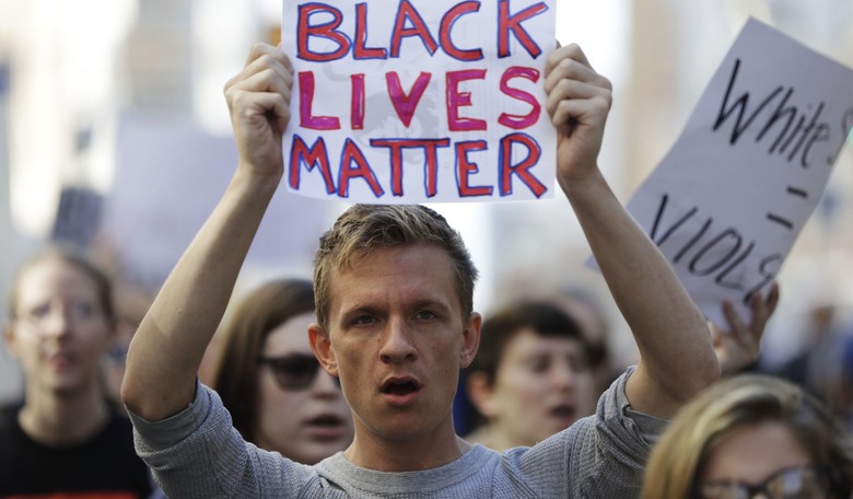 Young Whites Warming to Black Lives Matter