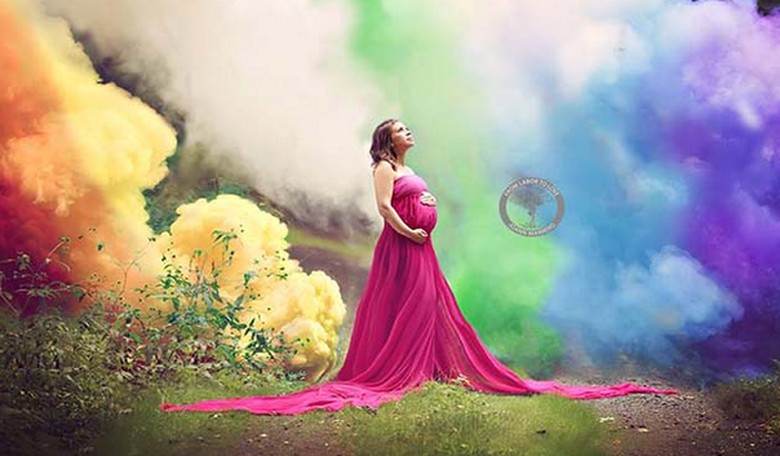 Couple Honors Their 'Rainbow Baby' With Incredible Photoshoot