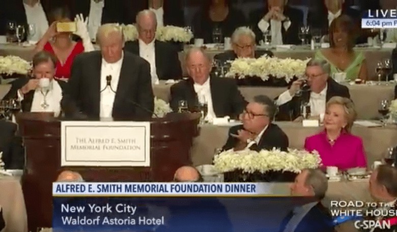 The Al Smith Dinner Speeches of Donald and Hillary Were Riotous!