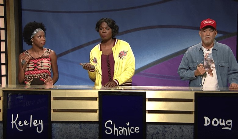 Trump Supporter Goes on 'Black Jeopardy' in SNL Skit