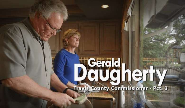 Wife Begs You to Re-Elect Her Husband
