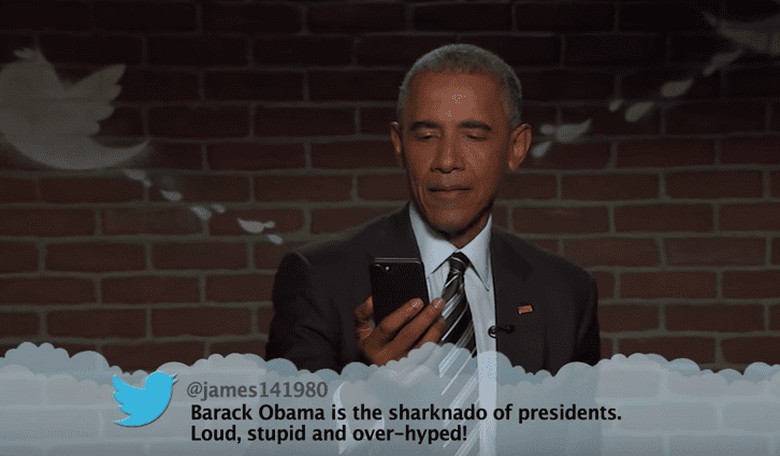 Pres. Obama Reads Mean Tweets and Confronts Donald Trump