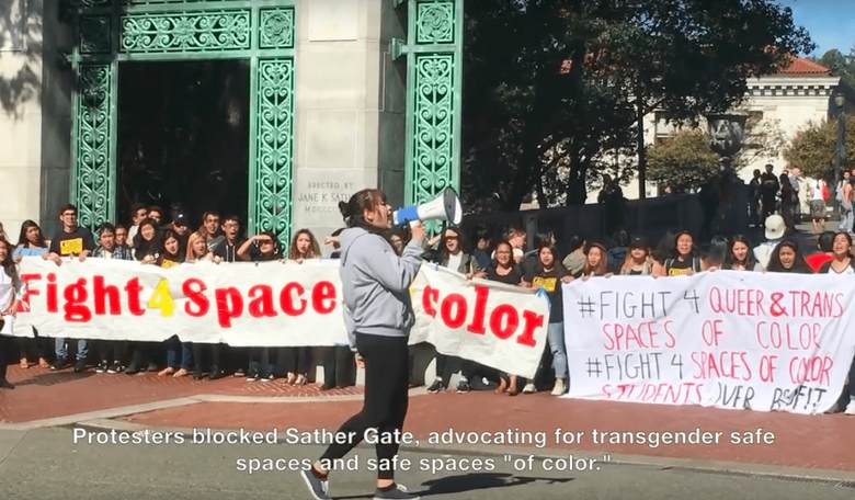 VIDEO: UC Berkeley Students Violently Stop White People from Crossing Bridge