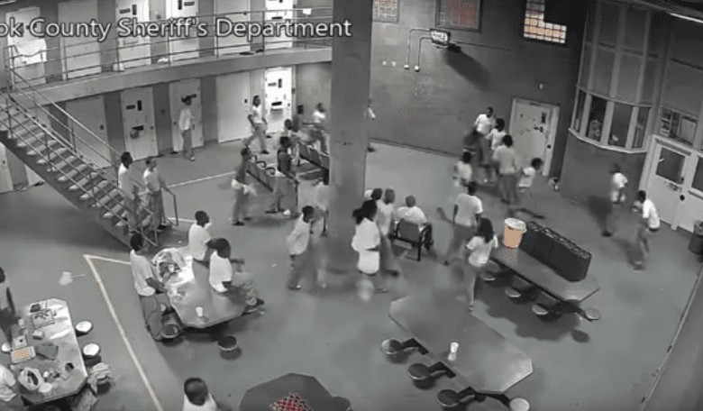 There Was a Major Brawl at a Chicago Jail