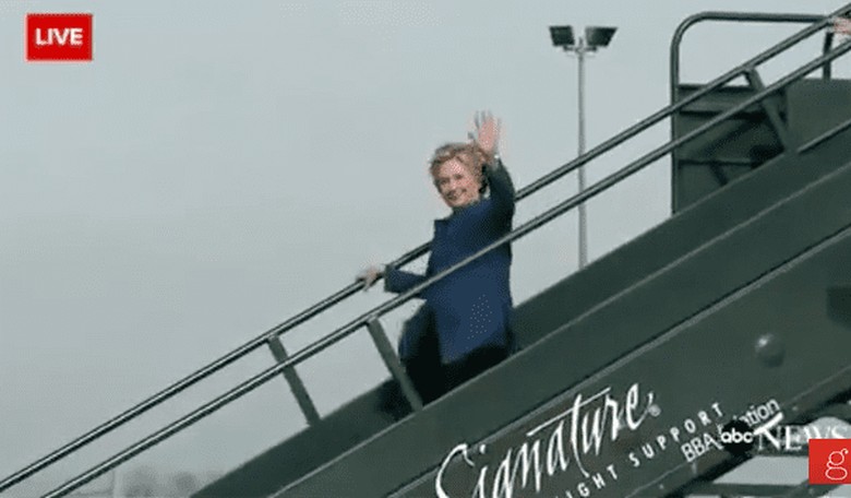 Hillary Clinton Avoids Reporters' Questions on the FBI Reopening Investigation