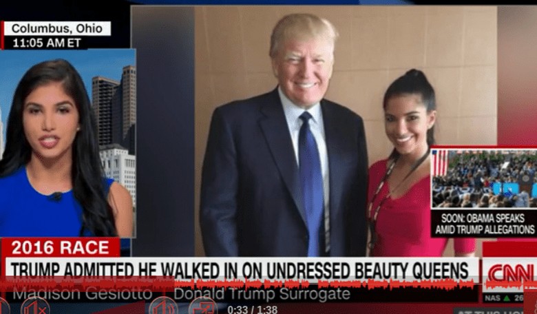 Miss Ohio 2014: Trump 'Nowhere Near' Dressing Room