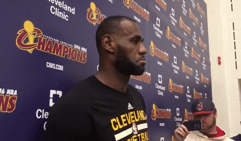LeBron James on Trump: 'We Don't Disrespect Women' in Locker Room. 'That's Trash Talk'