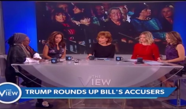 The Women of 'The View' Trash Clinton's Accusers, Call Them 'Tramps'