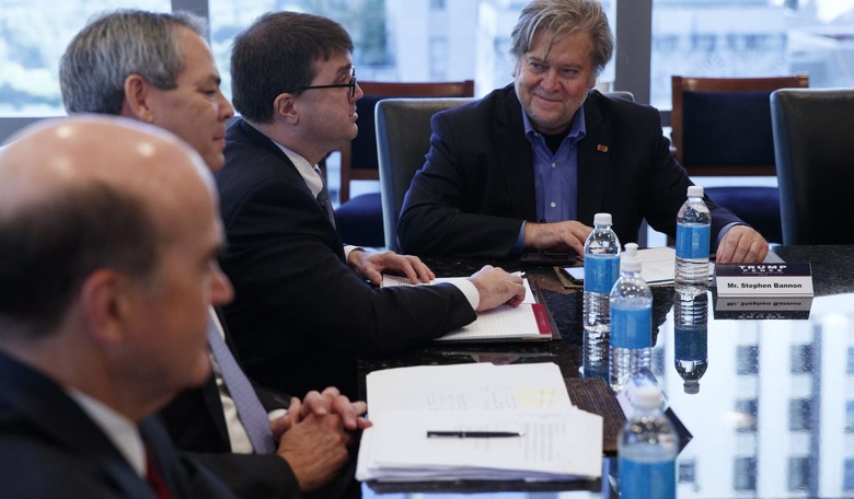 169 House Dems Send Letter to Trump Asking Him to Replace Bannon