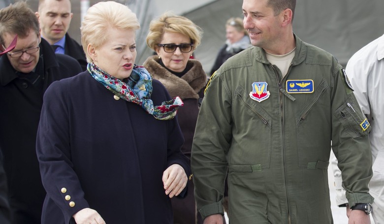 Lithuanian President: U.S. 'Will Not Be Great at All' If There's Withdrawal from 'Security Architecture' Alliances