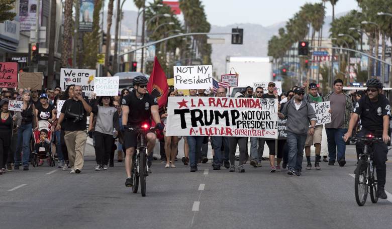 Paying Students to Protest Trump