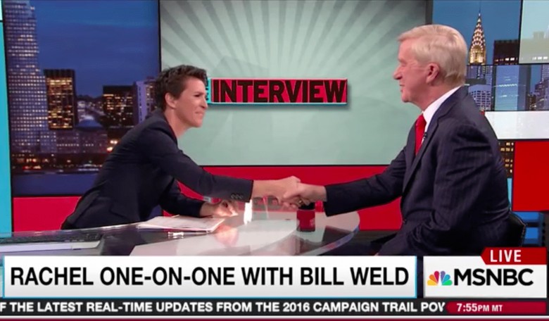 Bill Weld: 'I'm Here Vouching for Mrs. Clinton'