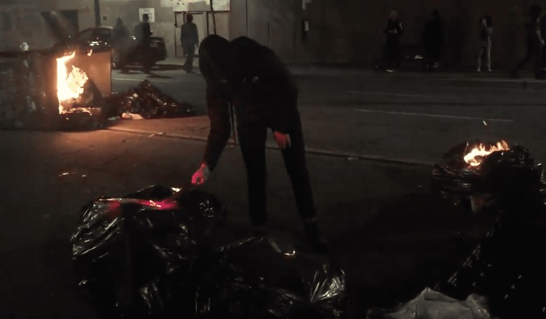 While You Were Sleeping, Anti-Donald Trump Protestors Set Fires in Oakland, California