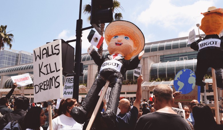 Democrat Strategist Makes Fun of the White Guy Beat Up During the Anti-Trump Protests