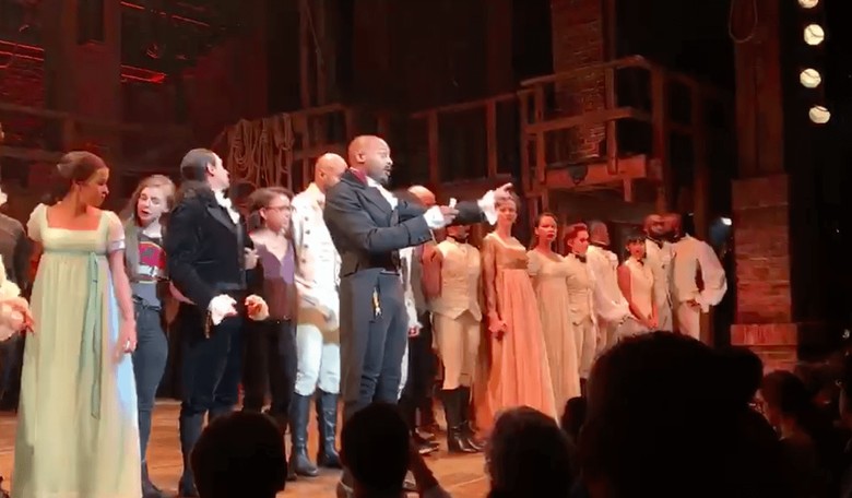 Mike Pence Went to See 'Hamilton' the Musical and Got a Lecture by the Cast