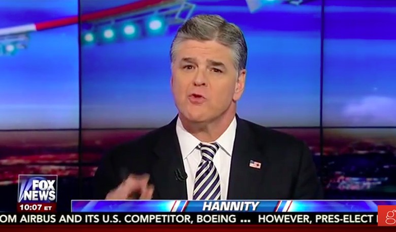Sean Hannity Suggests Trump Should Strip the Press' Access to the White House