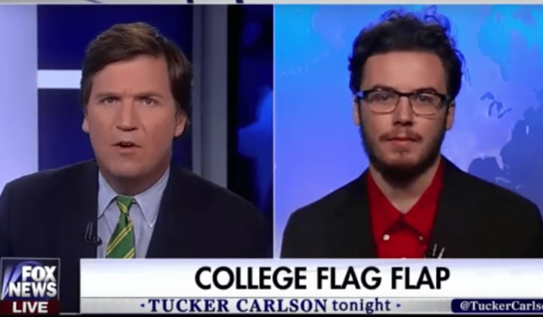Tucker Carlson Destroys a College Student Who Wants Flag Removed From Campus