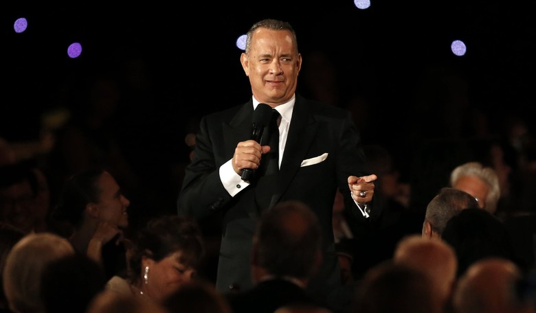 Tom Hanks Breaks from Hollywood Pack and Says He Hopes Trump Does Well