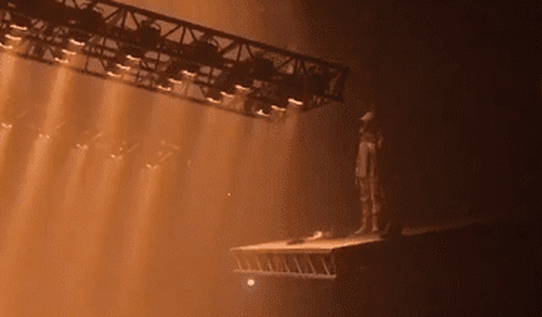 Shoes Fly, Fans Flee, as Kanye West Defends Trump, Says He'd Have Voted for Him