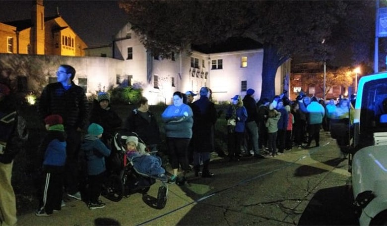 Hundreds March in Support of St. Louis Police Officer Who Was Shot in the Face in Ambush Attack
