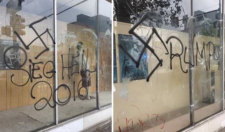 School Disciplines Teens for 'White Power' Rant; Swastika Graffiti Also Pops Up After Election Day