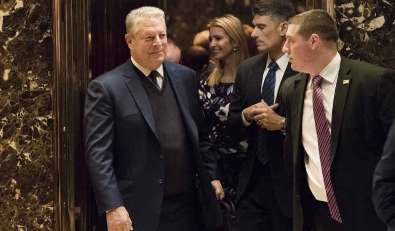 Al Gore Has 'Extremely Interesting' Meeting With Donald Trump
