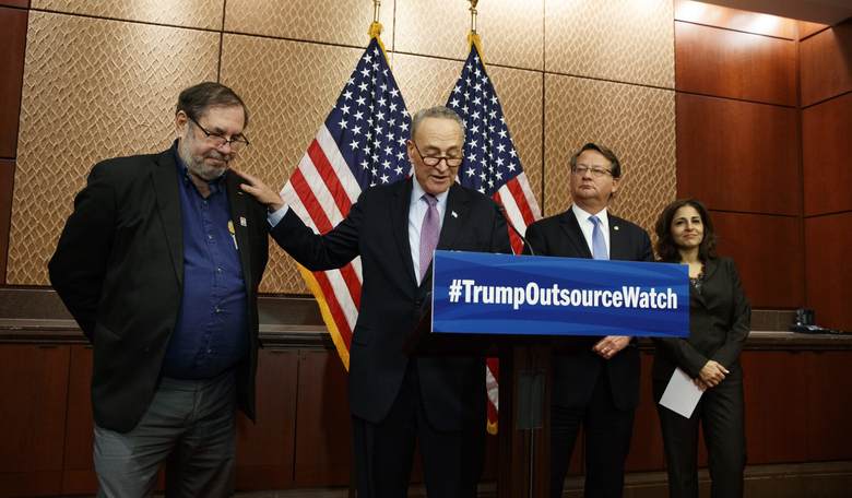 Senate Dems Challenge Trump to Follow Through on Exit Tax to 'Protect American Jobs'