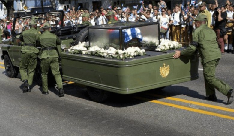 Perfect Irony: Fidel Castro's Hearse Breaks Down, Mid-Procession