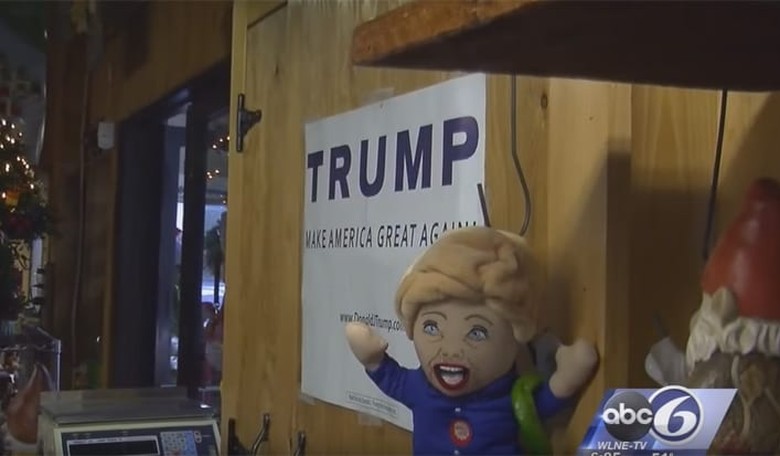 Rhode Island Shopkeeper's 'Lyin' Hillary' Doll Prompts Firestorm on Social Media