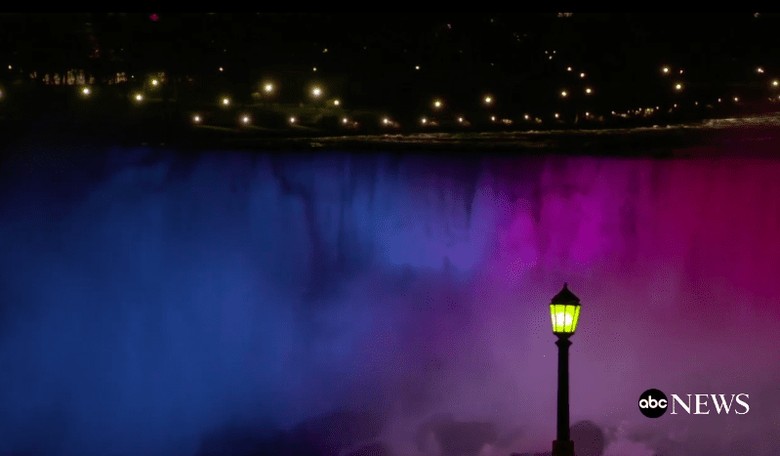Niagara Falls Unveiled Their New Lighting System