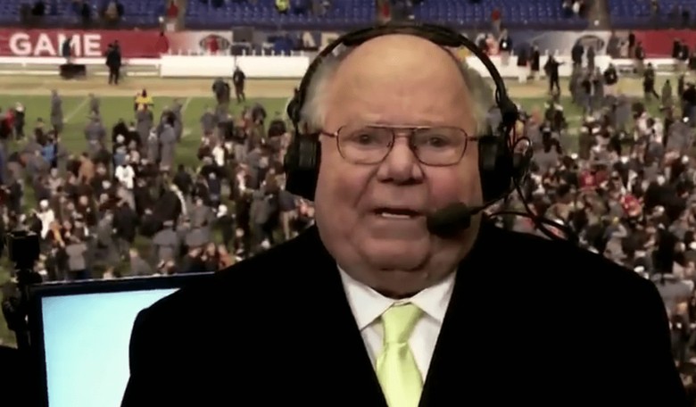 Verne Lundquist Signs Off From College Football for Good After Army/Navy Game