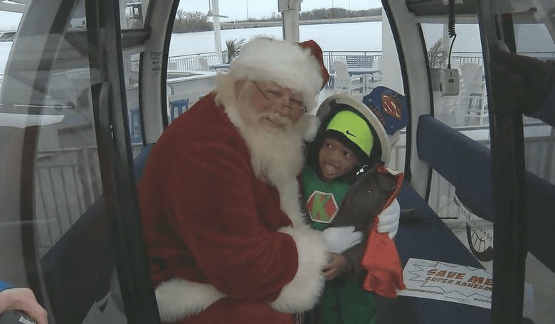 Adorable: 'Super Kaheem' Saves Santa, Captures the Grinch