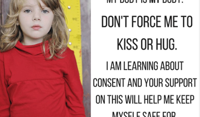 Now There Are Calls for Consent Before Kids Receive Hugs and Kisses from Grandma