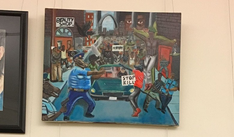 Rep. Duncan Hunter Removes Painting in Capitol Depicting a Cop as a Pig