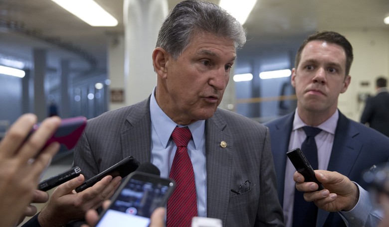 Joe Manchin Struggles to Defend Vote to Fund Planned Parenthood