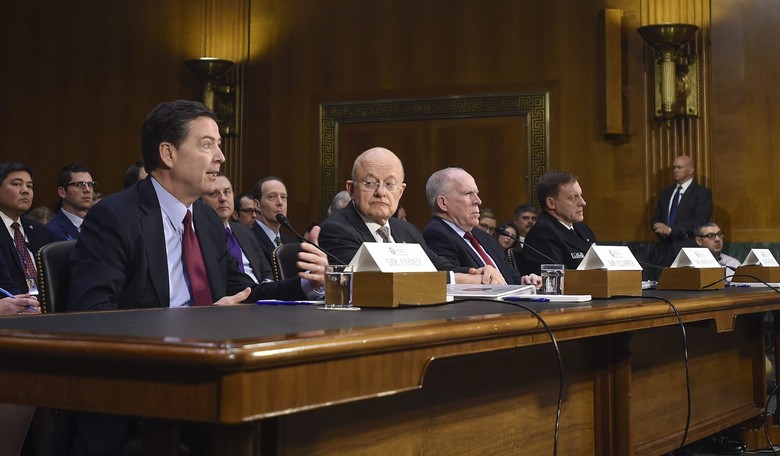 Comey 'Really Can't Answer' Whether Trump and Russia Ties Being Probed