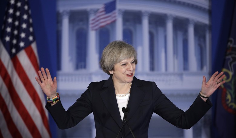 British PM May Says 'New Age' Requires Greater U.S.-UK Global Involvement