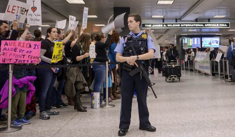 Judge Blocks Trump Order After Detentions at Airports