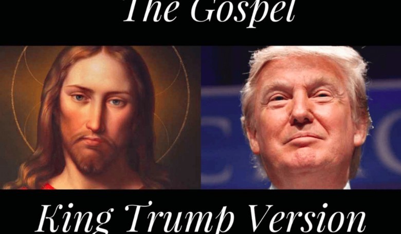 BLM Activist Publishes 'Gospel According to Trump' to Shame Evangelicals
