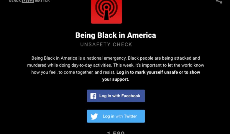BLM Launches Social Media Site So You Can 'Mark Yourself Unsafe'