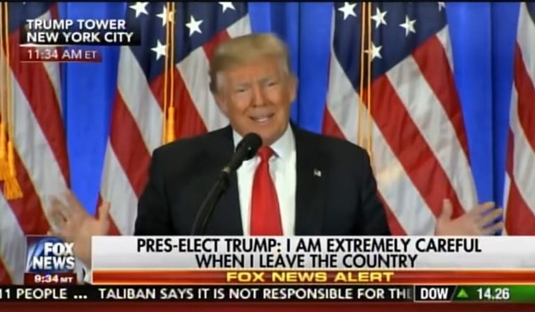 Trump Denying 'Disgraceful' BuzzFeed Report, Says 'I'm Very Much of a Germaphobe'