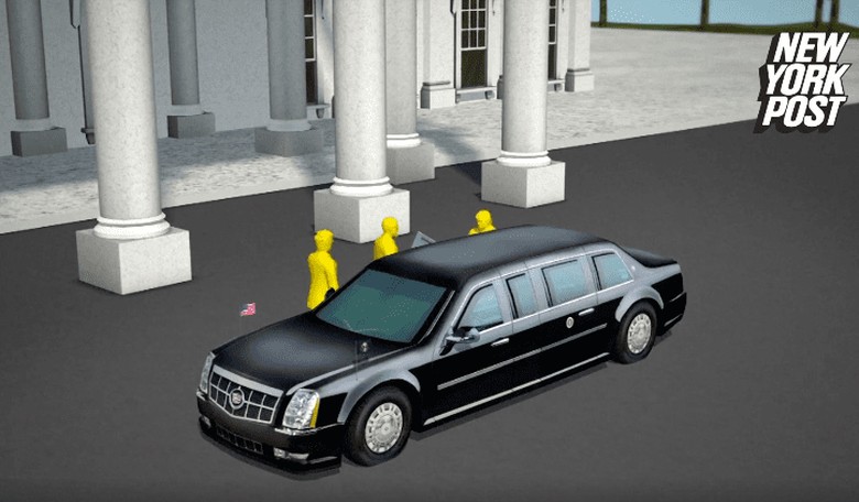 President Trump's Limo Will Feature Weapons, Armor, and Bottles of Blood