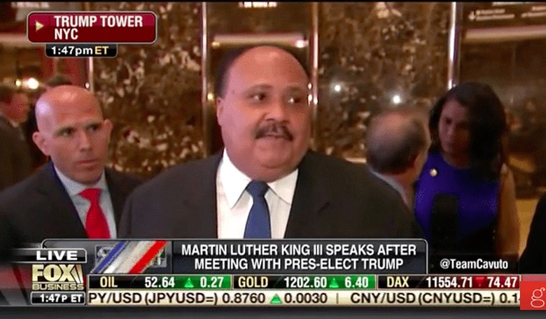 Martin Luther King's Son Says He Had a 'Very Constructive Meeting' With Donald Trump